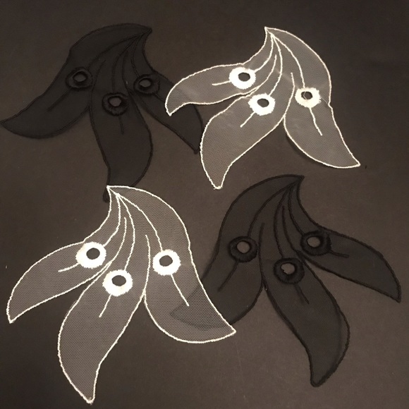 COPY - Mesh Flower And Leaf Appliqué’s (73) - Picture 9 of 13